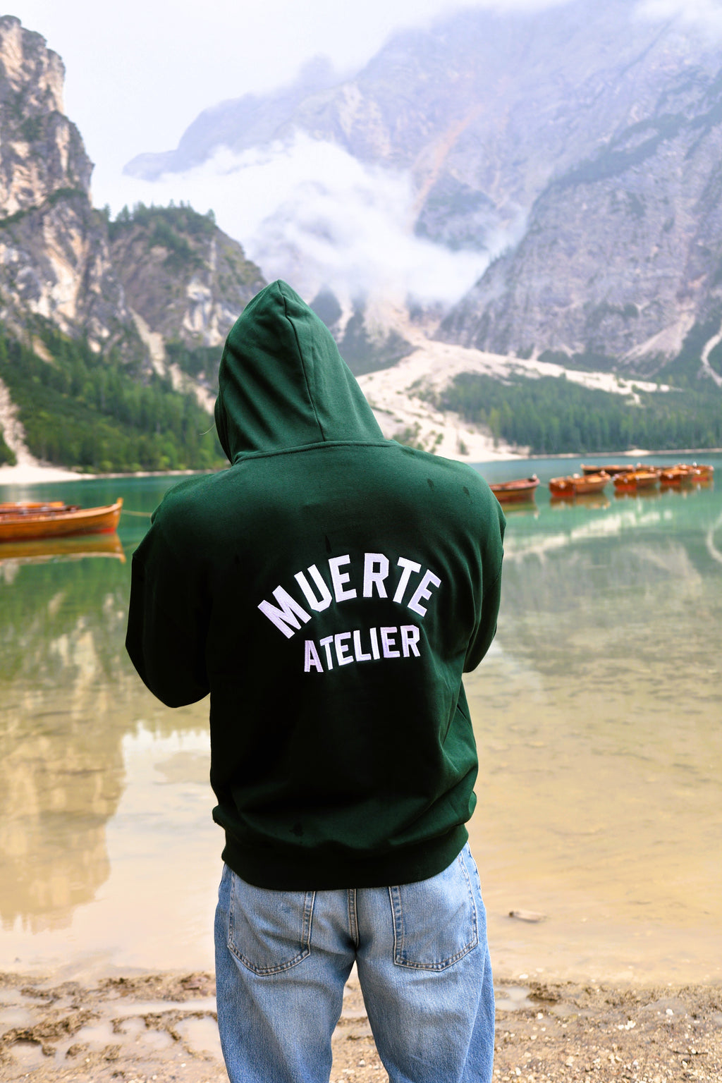Atelier Hoodie Forest Green
