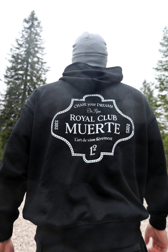 Royal Club Hoodie Black