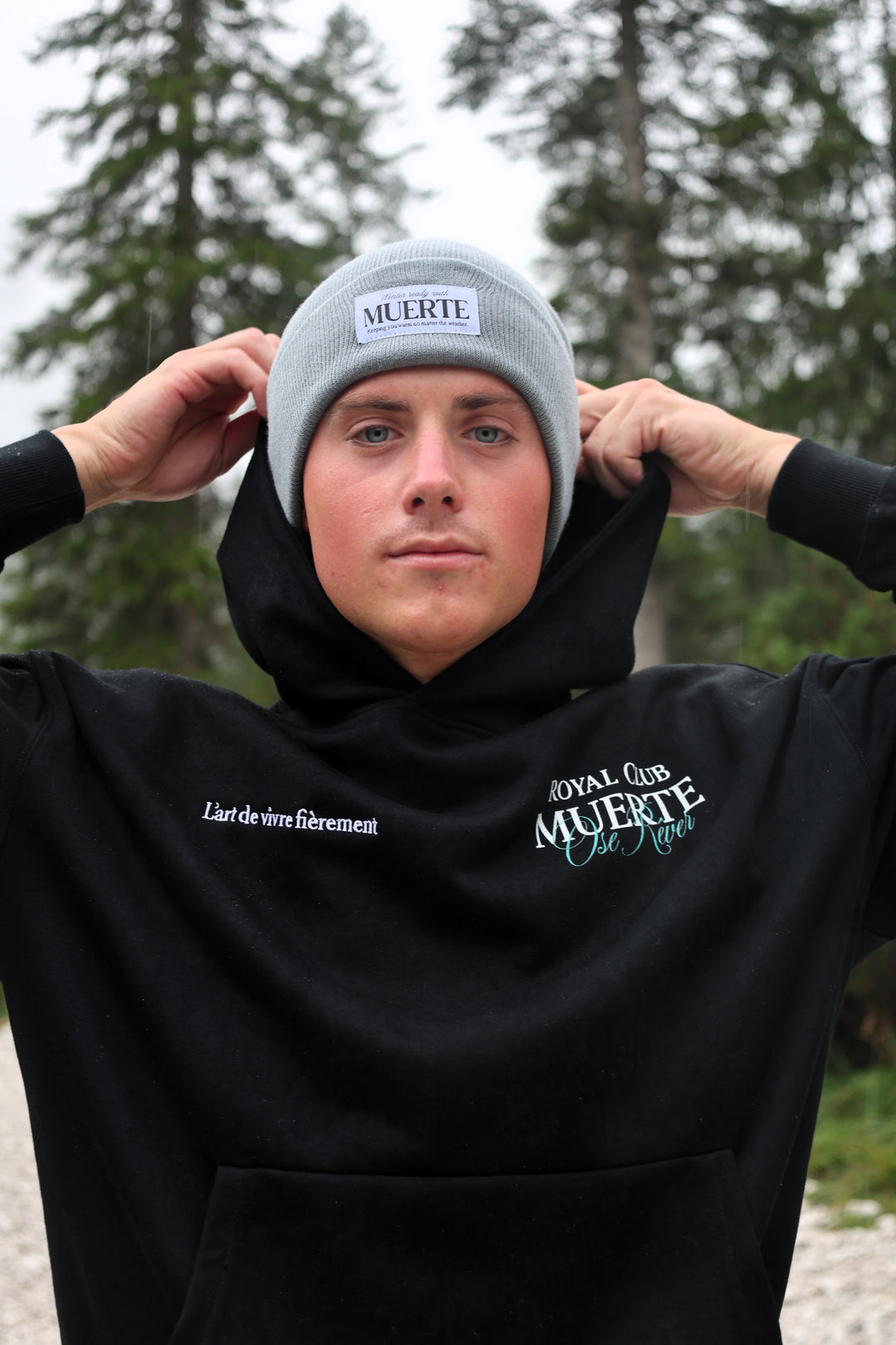 Beanie Asphalt Grey