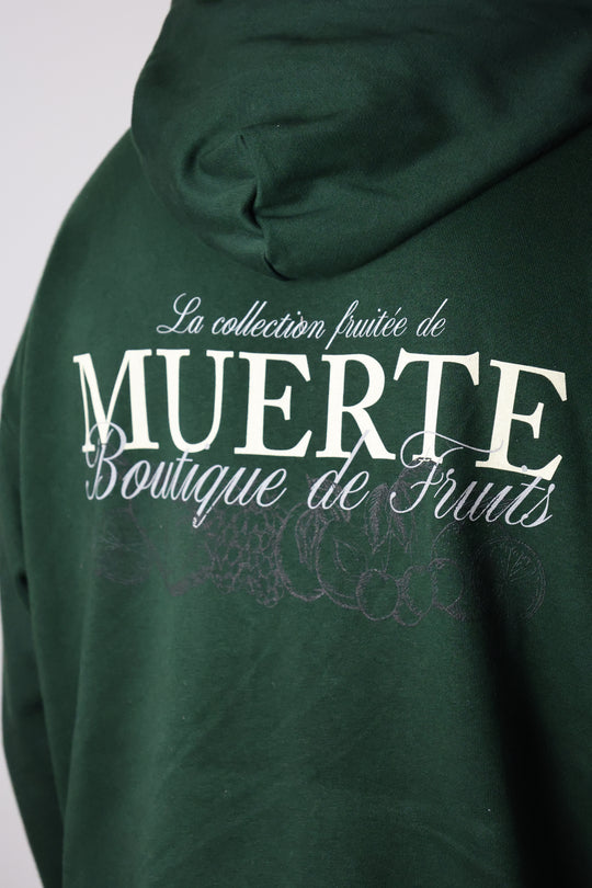 Boutique Hoodie Forest Green