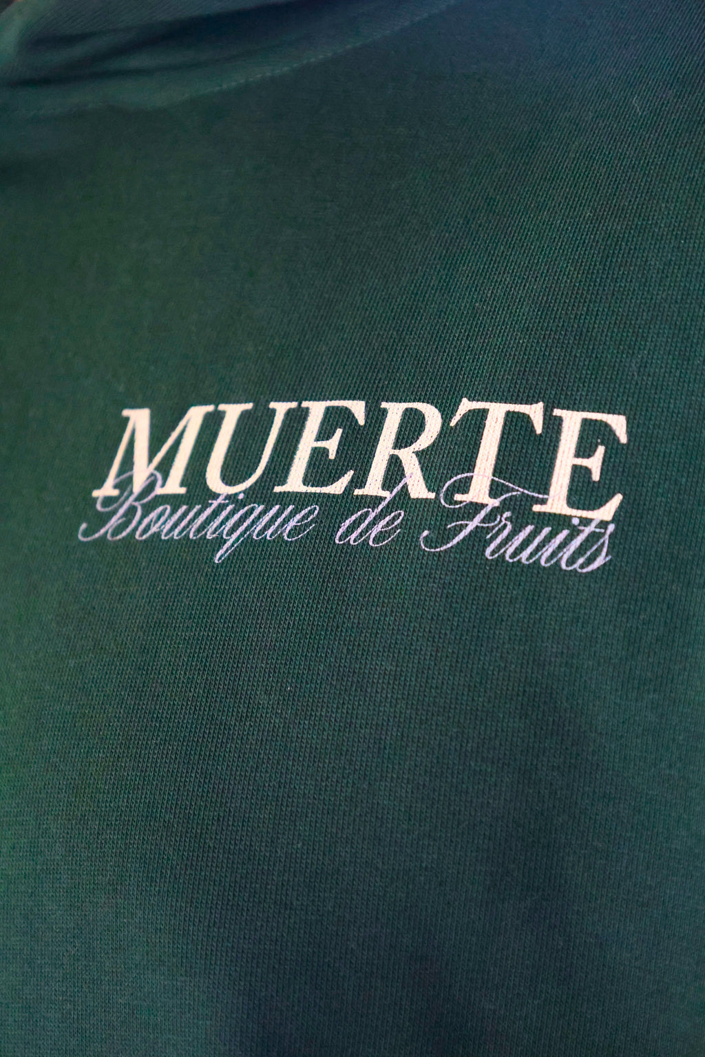 Boutique Hoodie Forest Green