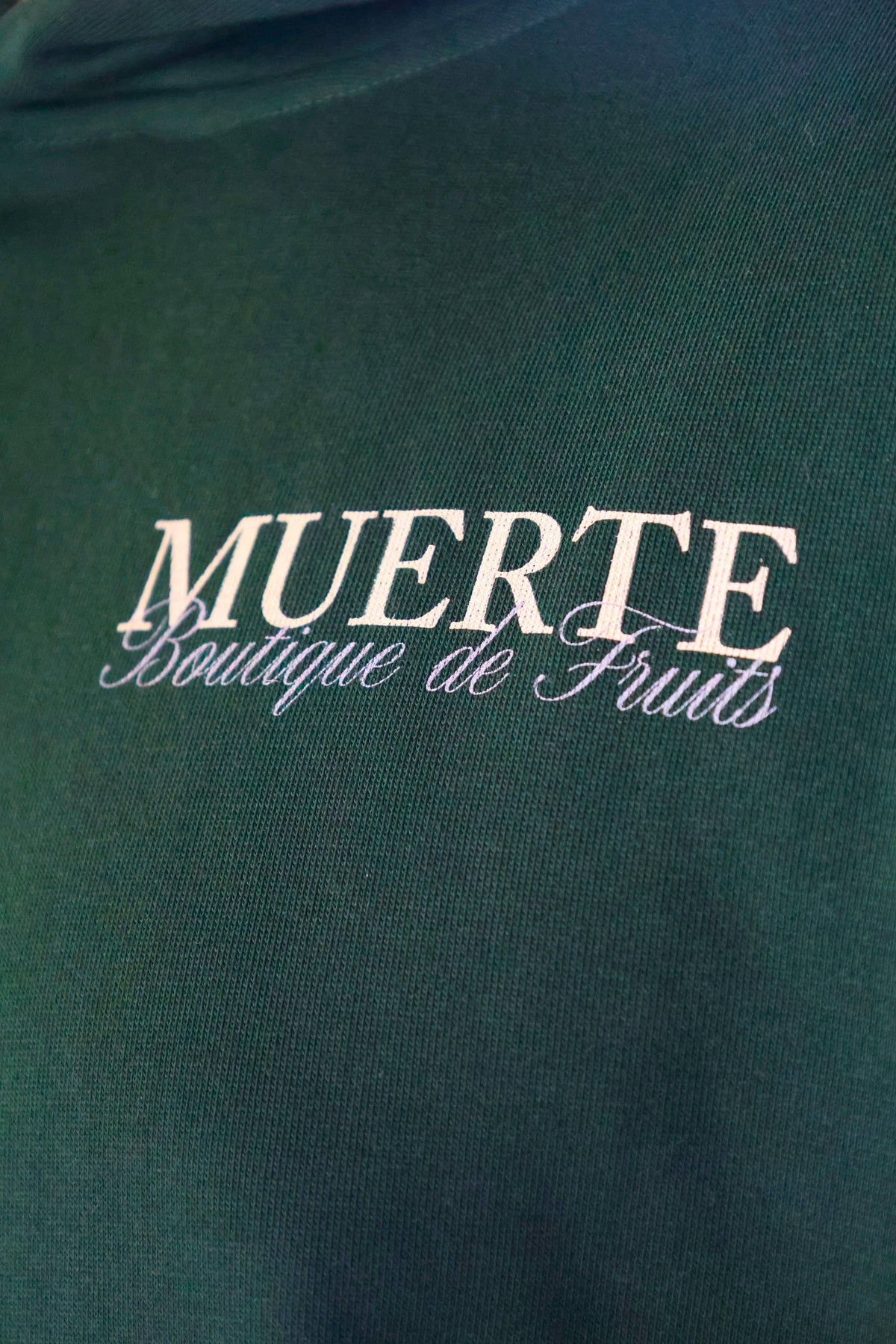 Boutique Hoodie Forest Green