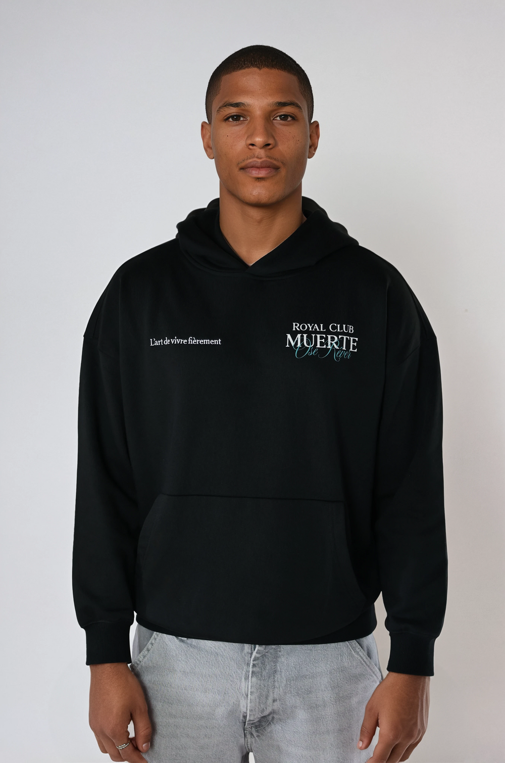Royal Club Hoodie Black