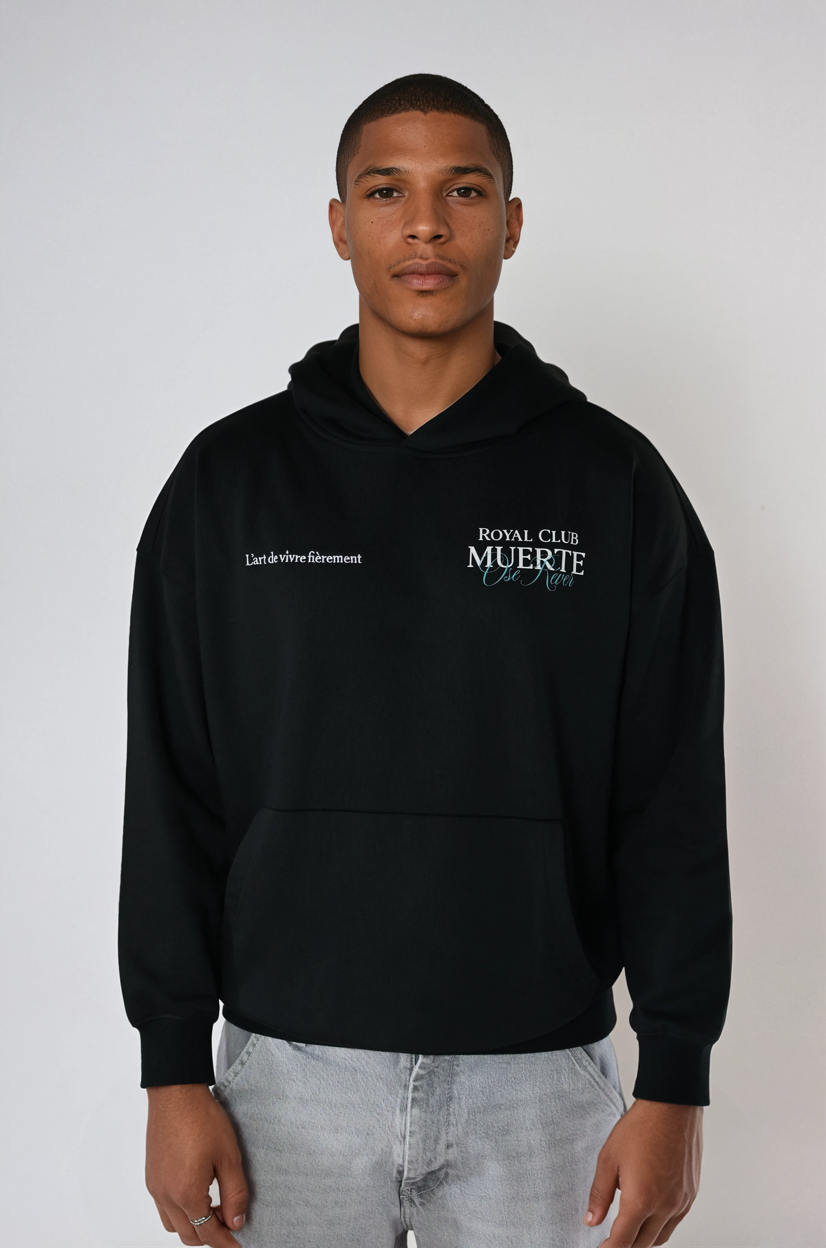 Royal Club Hoodie Black