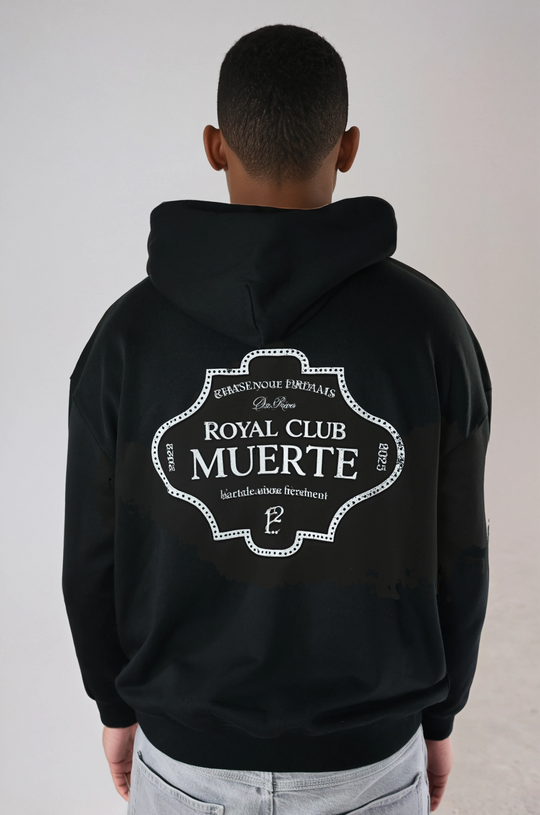 Royal Club Hoodie Black