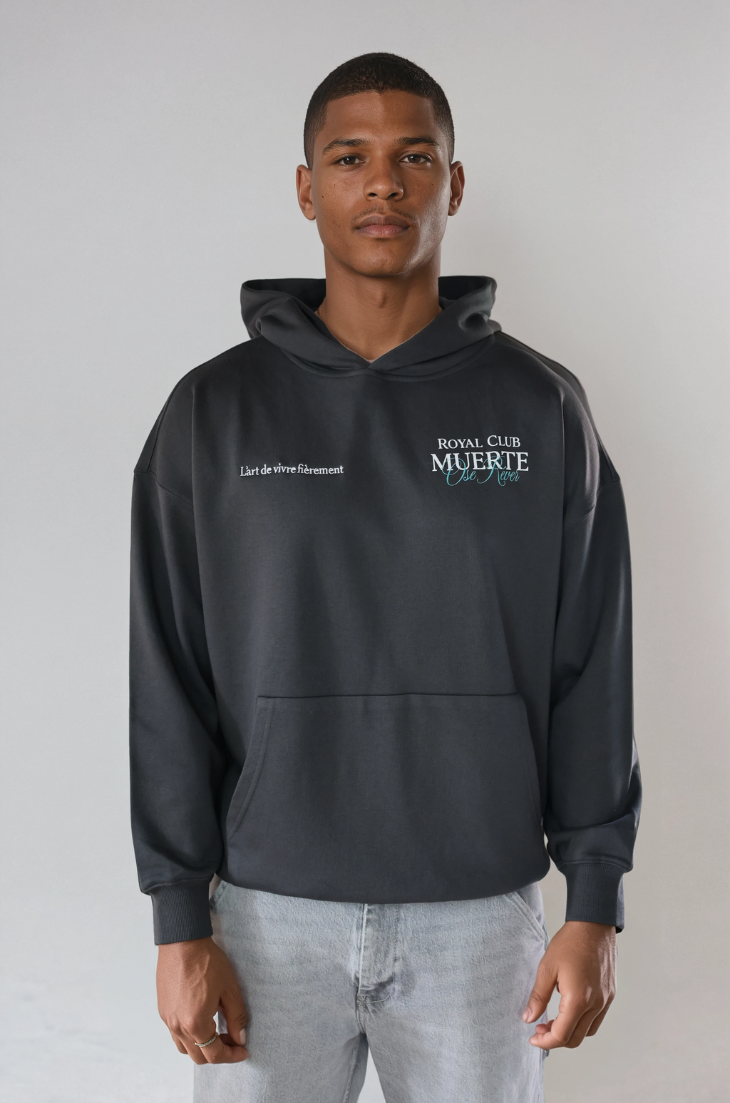 Royal Club Hoodie Anthracite