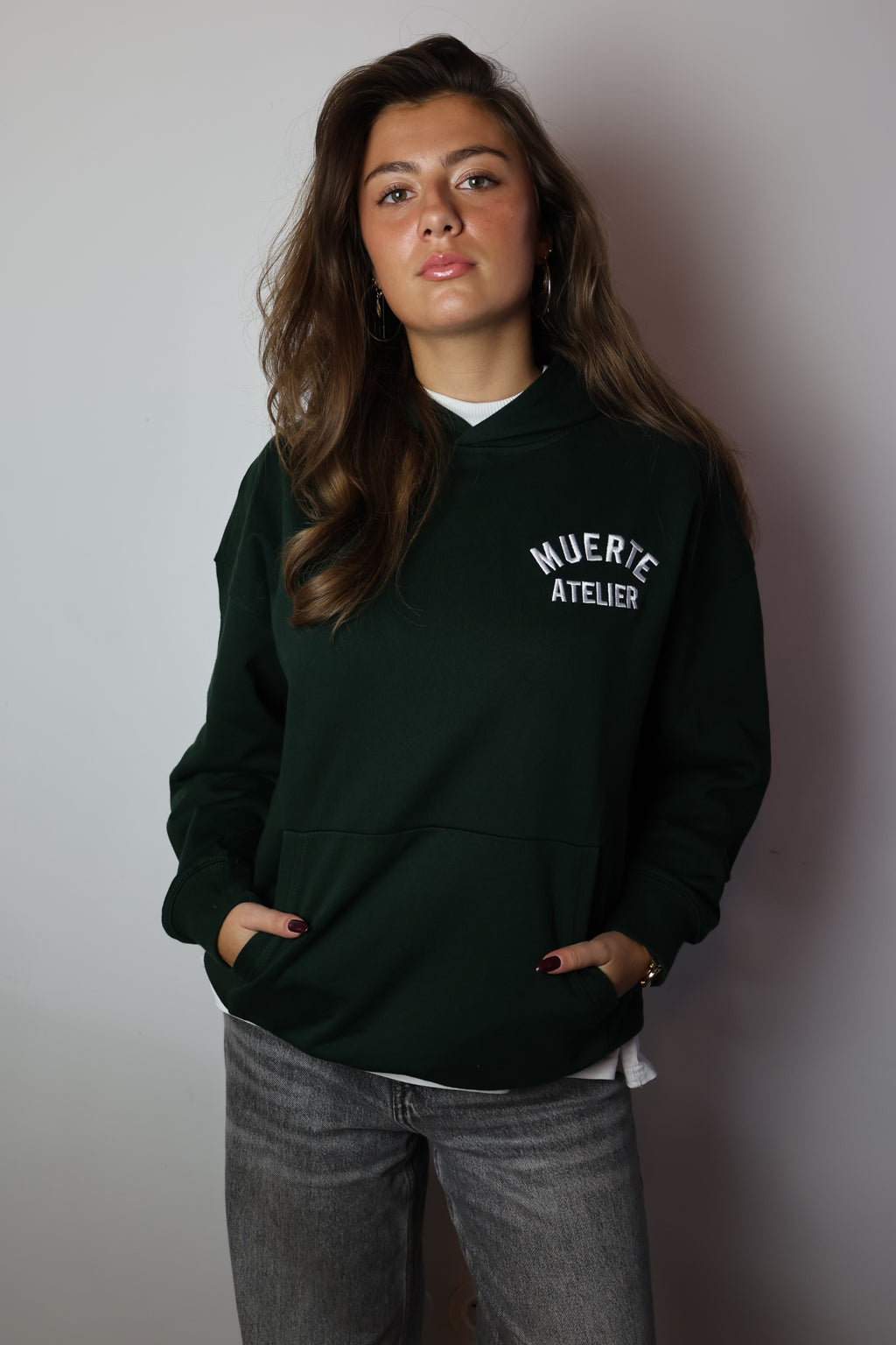 Atelier Hoodie Forest Green