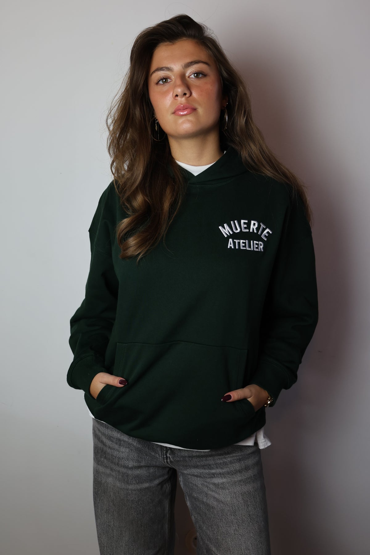 Atelier Hoodie Forest Green