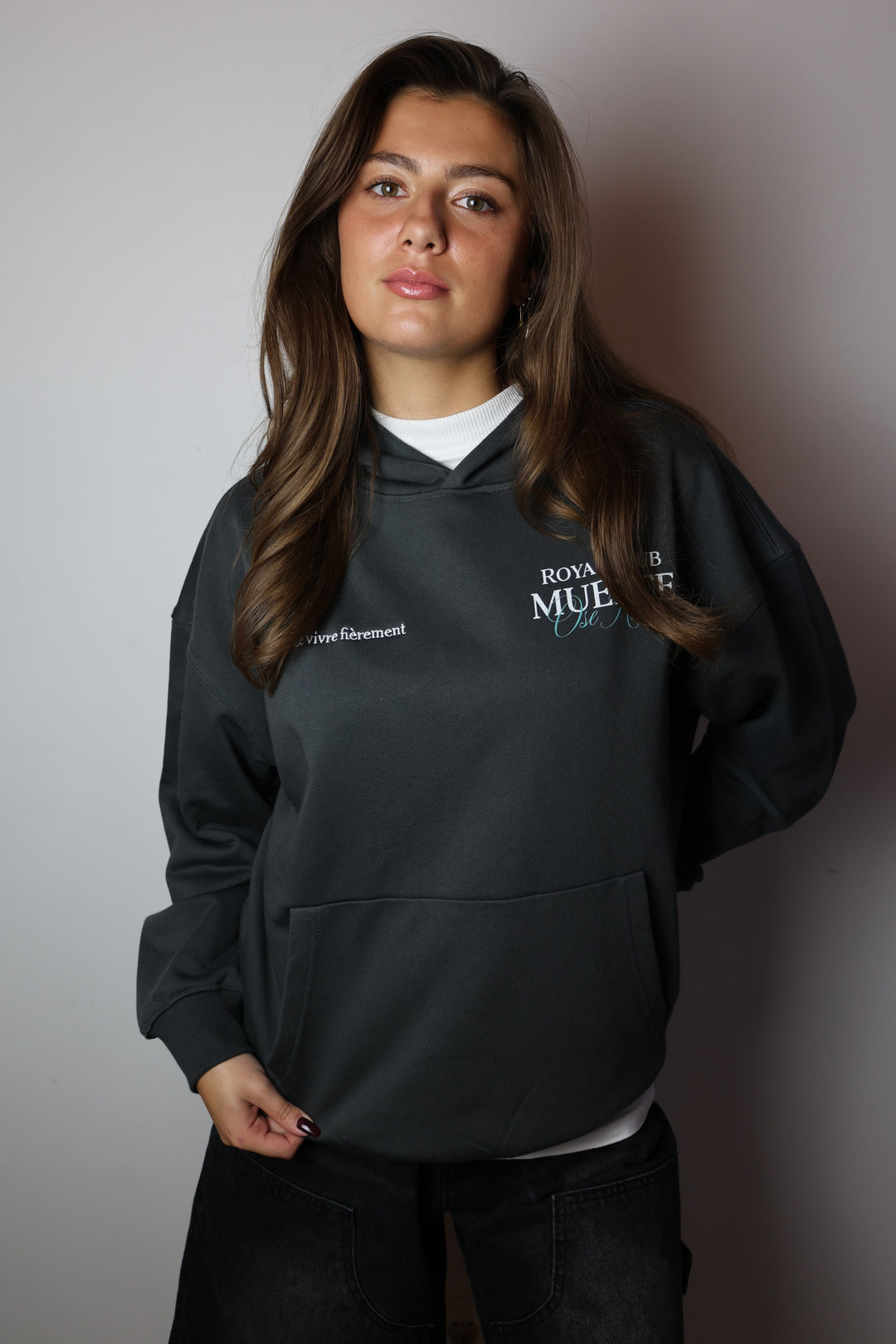 Royal Club Hoodie Anthracite
