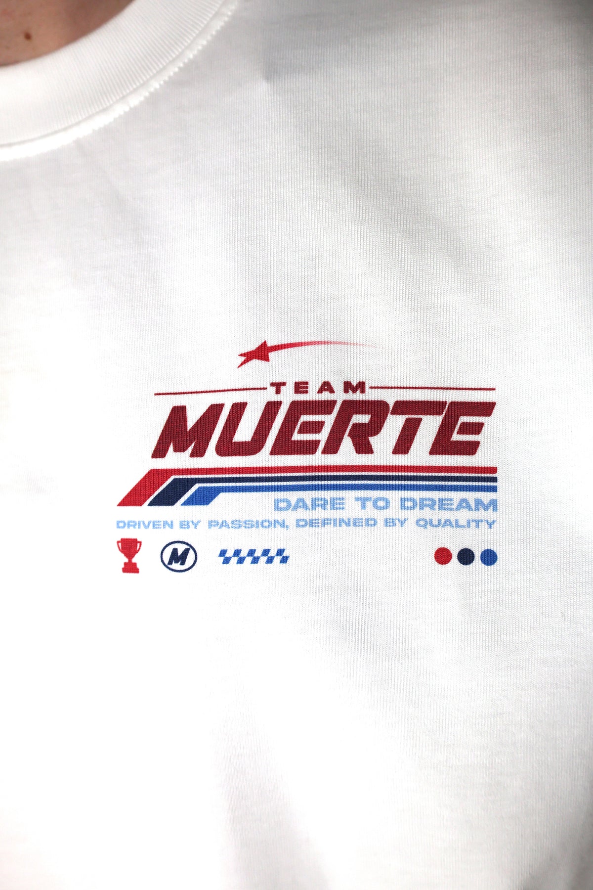 The Team Tee White