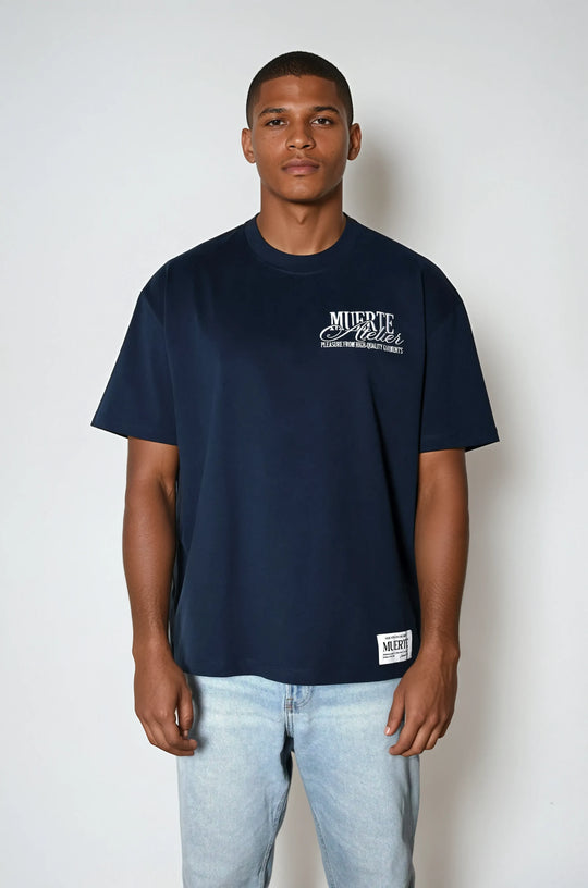 The Atelier Tee Navy