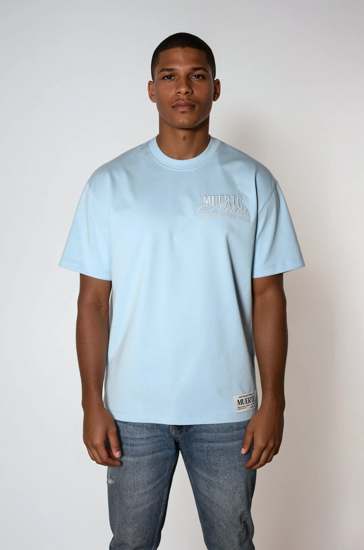 The Atelier Tee Sky Blue