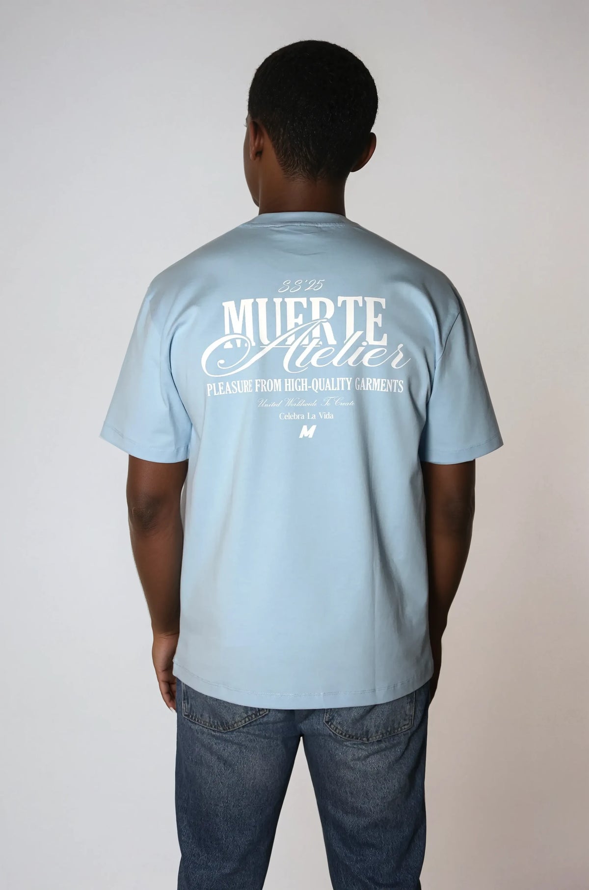 The Atelier Tee Sky Blue