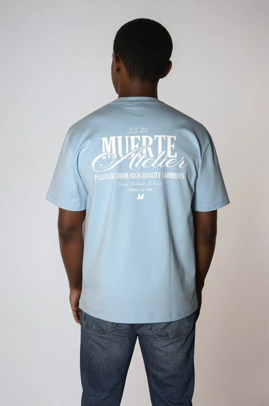 The Atelier Tee Sky Blue