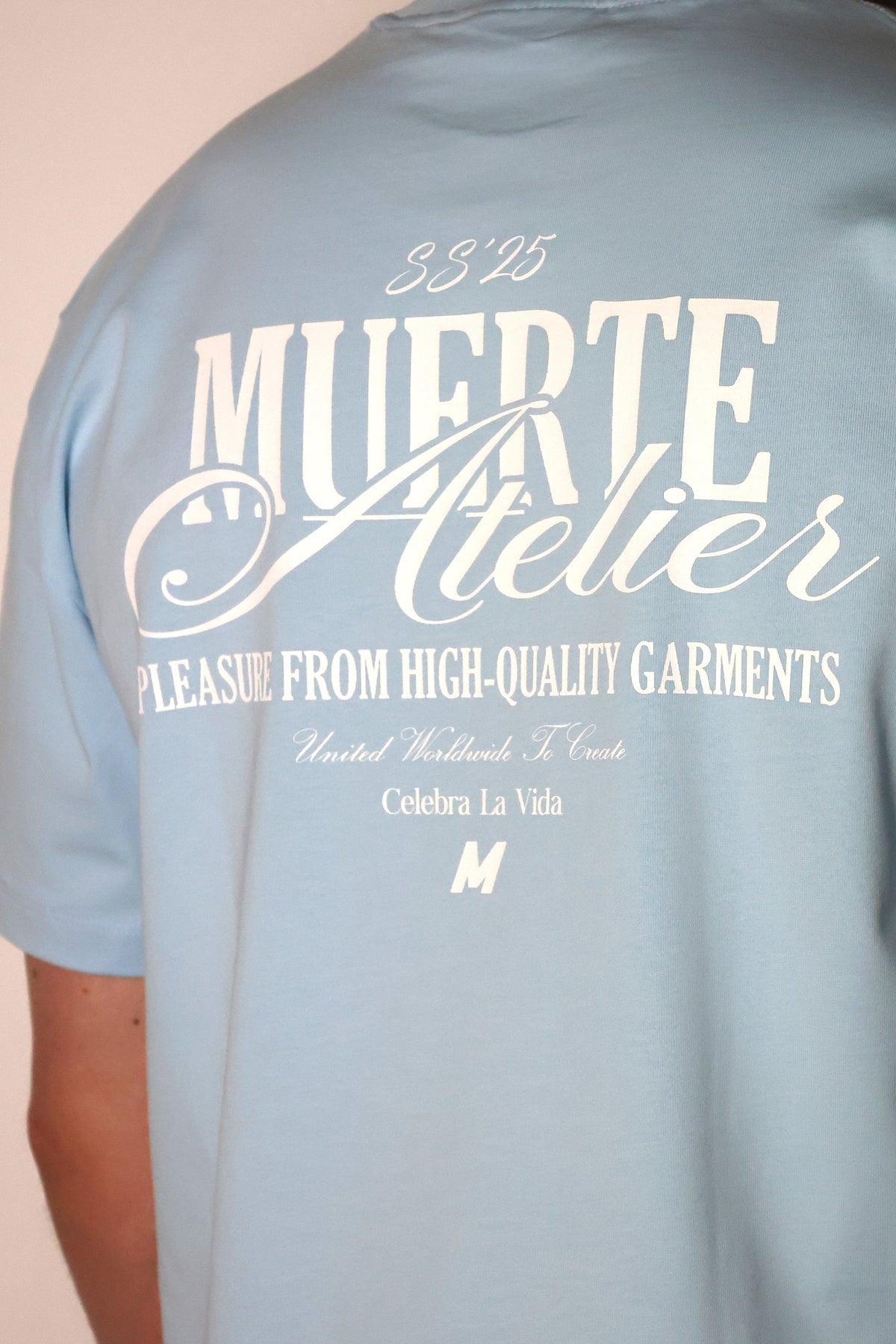 The Atelier Tee Sky Blue